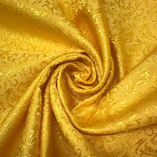 Gold Victorian Brocade - Metallic Jacquard