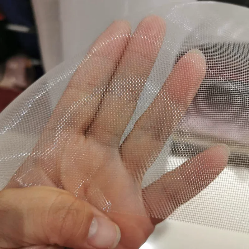 White Hard Tulle Fabric – Nylon Stiff Net for Corset & DIY
