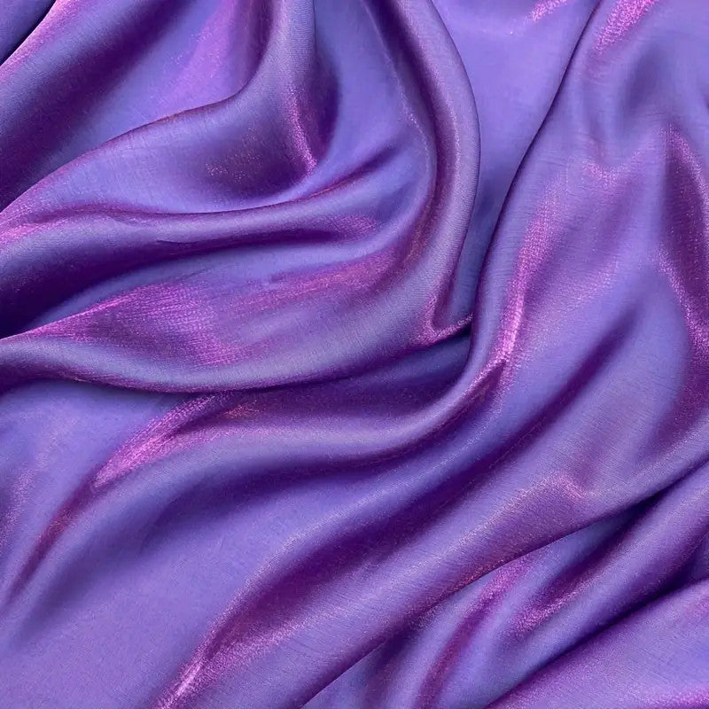 Gradient Metallic Satin - Iridescent Two-Tone Glossy